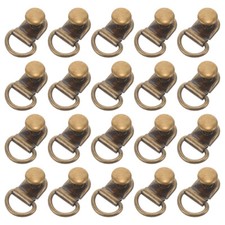 20 Pezzi Fibbia per Scarpe Fai da Te Stivali Forniture Fissaggi per Accessori Calzature