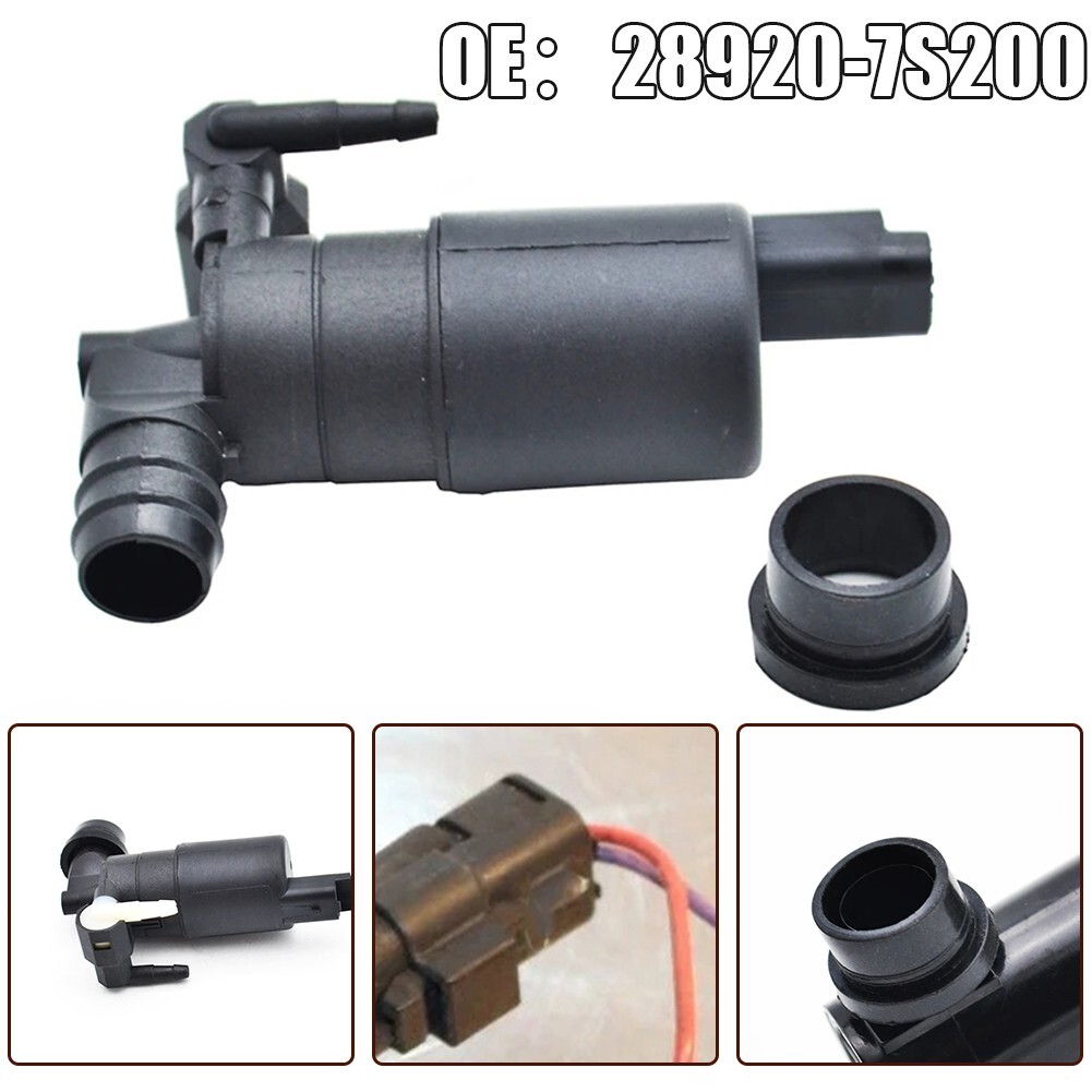 Washer Pump for Nissan Qashqai Pathfinder Easy Installation Black Color eBay