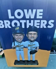 Nathaniel Josh Lowe Brothers Montgomery Biscuits 2024 Bobblehead SGA