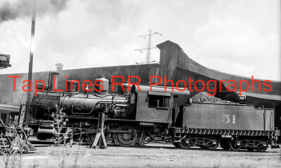 Macon Dublin & Savannah #51 0-6-0  Macon GA 8-1933  Monypeny New 5x8 Photos