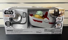 Star Wars The Mandalorian Grogu and Hover Pram 2.4 GHz Remote Control Sealed