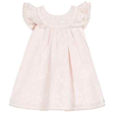 Tartine et Chocolat Baby Floral Cotton Dress 3 Months BNWT RRP  129 Rose Pink
