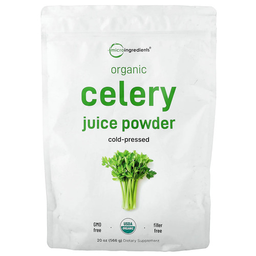 Organic Celery Juice Powder, 20 oz (566 g)