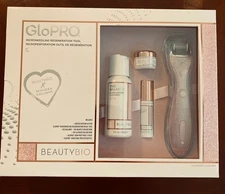 GLOPRO Microneedling Regeneration Set Kit  BeautyBio Ombre Glitter