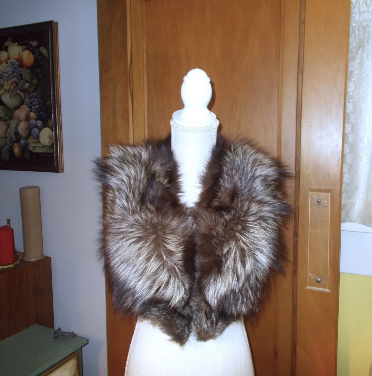 Fox Fur Silver Vintage Coats, Jackets & Vests for Women for sale