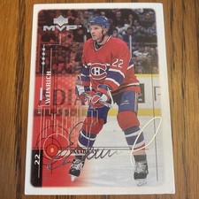 Upper Deck MVP Card 107 Eric Heinrich Silver Inscription Signature