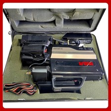 RCA CPR250 VHS Camcorder Solid State Image Sensor Vintage Video Camera Case Fair