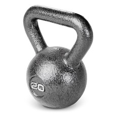Marcy Hammertone Kettlebells, Ideal Workout Weights For Home Gym, Cast Iron, Bla