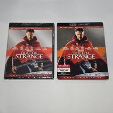 Doctor Strange 2016 (4K & Bluray; No Digital) W/OOP Slipcover NEW SEALED