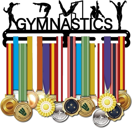 Gymnastics Medal Holder for Wall Gymnastics Medal Hanger Display Women'S Gymnast - Picture 11 of 12