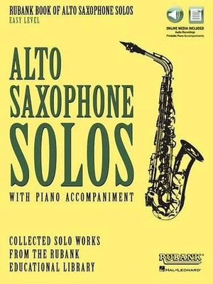 Rubank Book of Alto Saxophone Solos - Easy Level (Taschenbuch)