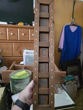 Handmade WELCOME or COUNTRY Blocks Wall Hanging