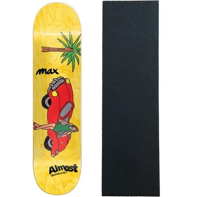 Almost Skateboard Deck Max Cars Impact Light 8.25'' x 31.7'' with Grip