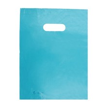 Teal Blue Merchandise Bags - Lightweight (9x12) - Pack of 1,000