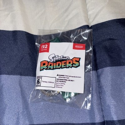 Splatoon Raiders Carabiner Keychain Nintendo NY Promo Item New York