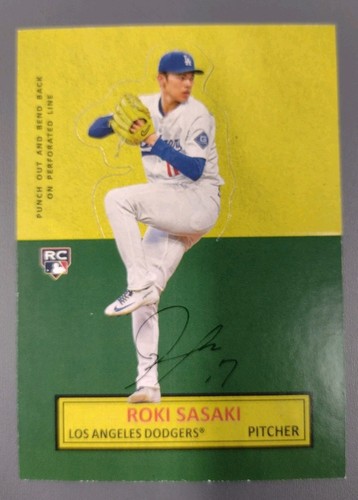 Roki Sasaki #64SU-2 2025 Topps Archives 1964 Topps Stand-Ups card