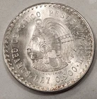 1947 Mexico 5 Pesos Silver — photo from another recent sale