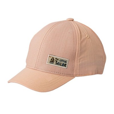 Toddler Boys Cap With Little Sailor Front Patch, Fits Ages 1 Year  - 4 Years