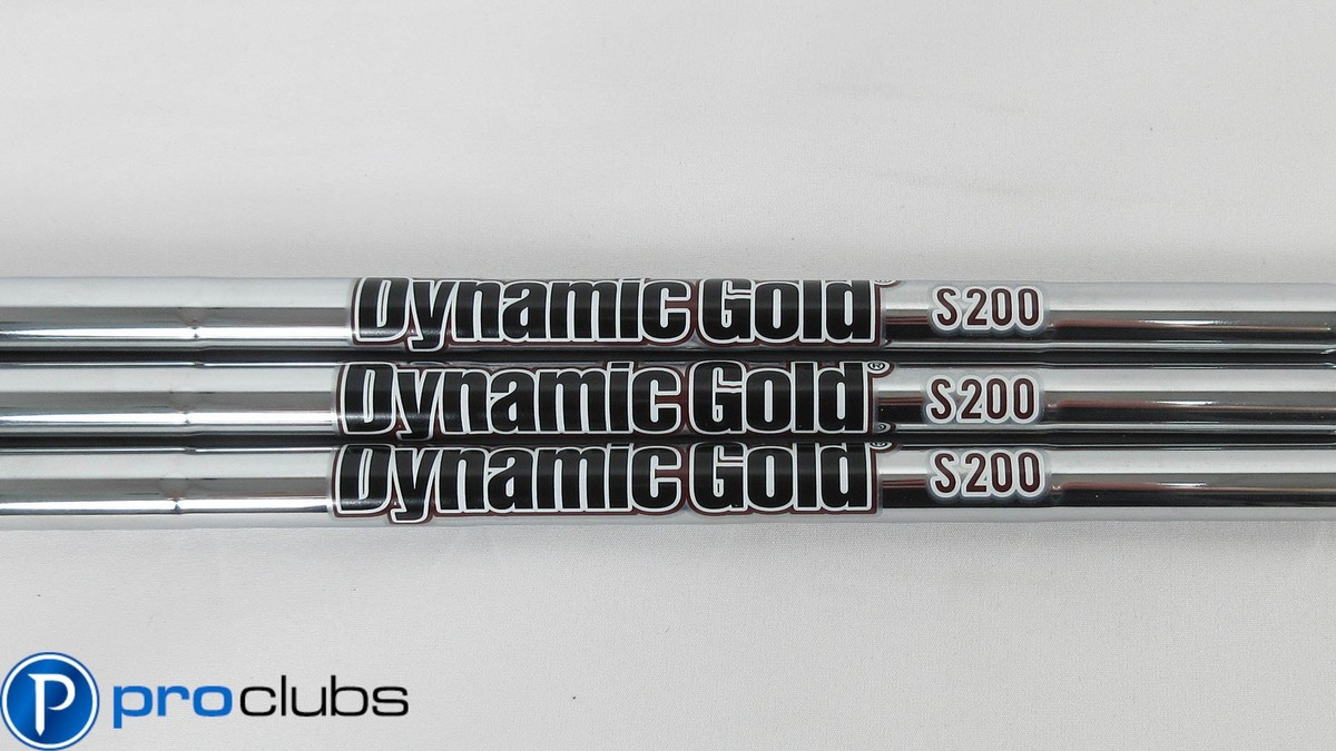 3pc NEW TRUE TEMPER DYNAMIC GOLD S200 STIFF FLEX STEEL WEDGE