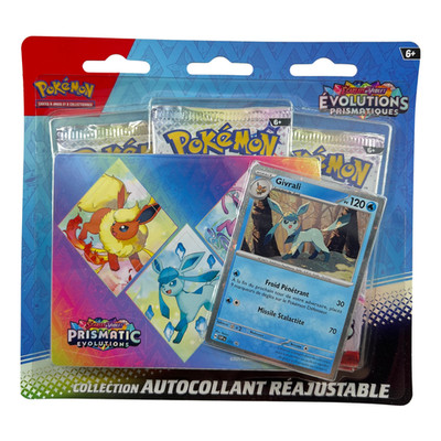 Pokémon   Tripack 3 Booster Givrali EV8.5 Prismatische Evolutions EV08.5 A