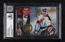 BAS 1994 Fleer Ultra Award Winner Martin Brodeur #2 BGS Authentic Auto HOF 3c7