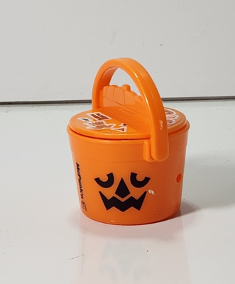 LIL McDonalds Happy Meal Toy 2025 Mini BOO BUCKET Orange Jack O