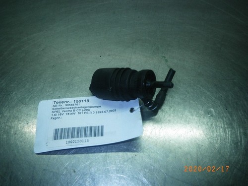 150118 Scheibenwaschanlagenpumpe OPEL Vectra B CC (J96) 90585761 1.6i 16V