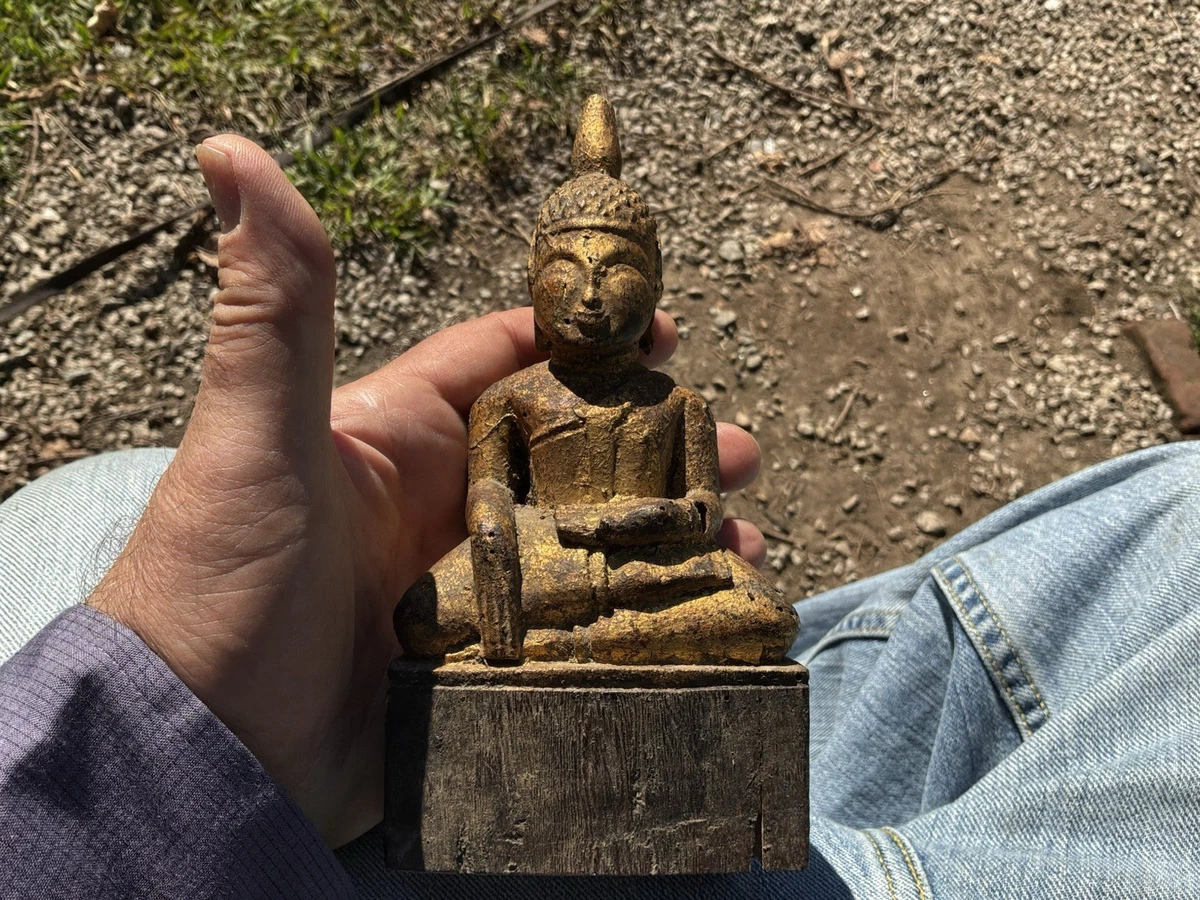 东南亚木制古董雕像| eBay
