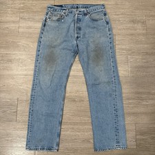Vintage Levi’s 501 Jeans Mens 34x30 (Fits 32x29) Distressed Made In USA 1997