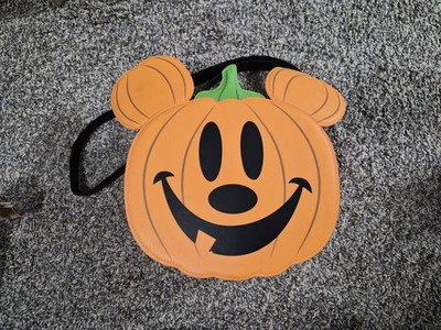 Loungefly Disney Mickey Mouse Pumpkin Crossbody Bag Jack O'Lantern Purse