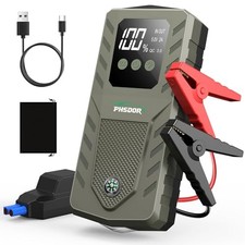 6000A Car Battery Jump Starter, 20000mAh Battery Jumper Starter Portable 10L