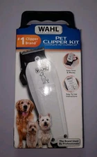 WAHL 8 pcs Pet Clipper Grooming Kit 9160-1401 Self Sharpening New In Sealed Box