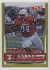 2016 Score Rookies Jumbo Gold Zone 84/99 Sheldon Rankins #404 0b2