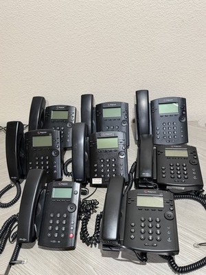 Polycom  IP Phone Lot of 8 All Working (read Description)