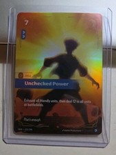 League of Legends TCG Riftbound Unleashed - Unchecked Power OGN 123/298 — live eBay listing
