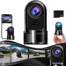 Produktbild - 3 Stück 1080P 360 Grad drehbare ADAS Auto Dashcam mit 32GB Karte 24 Stunden
