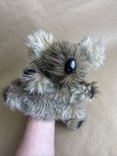 Vintage Furry Huggems Koala Hand Puppet, 1980, Squeak Sound