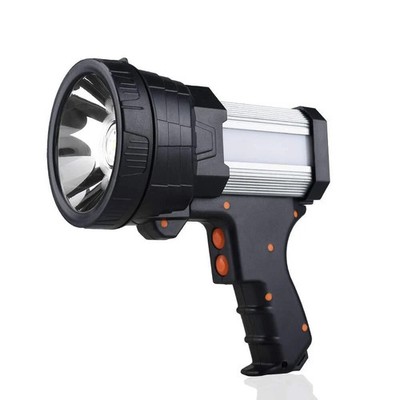 YIERBLUE Rechargeable spotlight, Super Bright 1000,000 Lumen LED Handheld Long