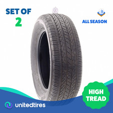 Set Of 2 Used 24560r18 Bridgestone Dueler Hp Sport As 105h - 832
