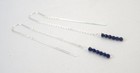 Sterling Silver Lapis Lazuli Threader Earrings With Hooks Handmade — photo 4