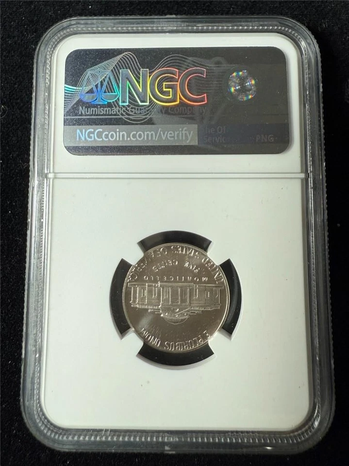 1972 S JEFFERSON NICKEL 5C PF69 ULTRA CAMEO NGC UCAM PR69 DCAM TOP POP SKU 3719 - Image 2 of 2