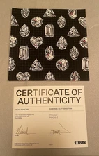 Diamonds Naturel Blotter Art Print PP Printer Proof X/2 Signed COA