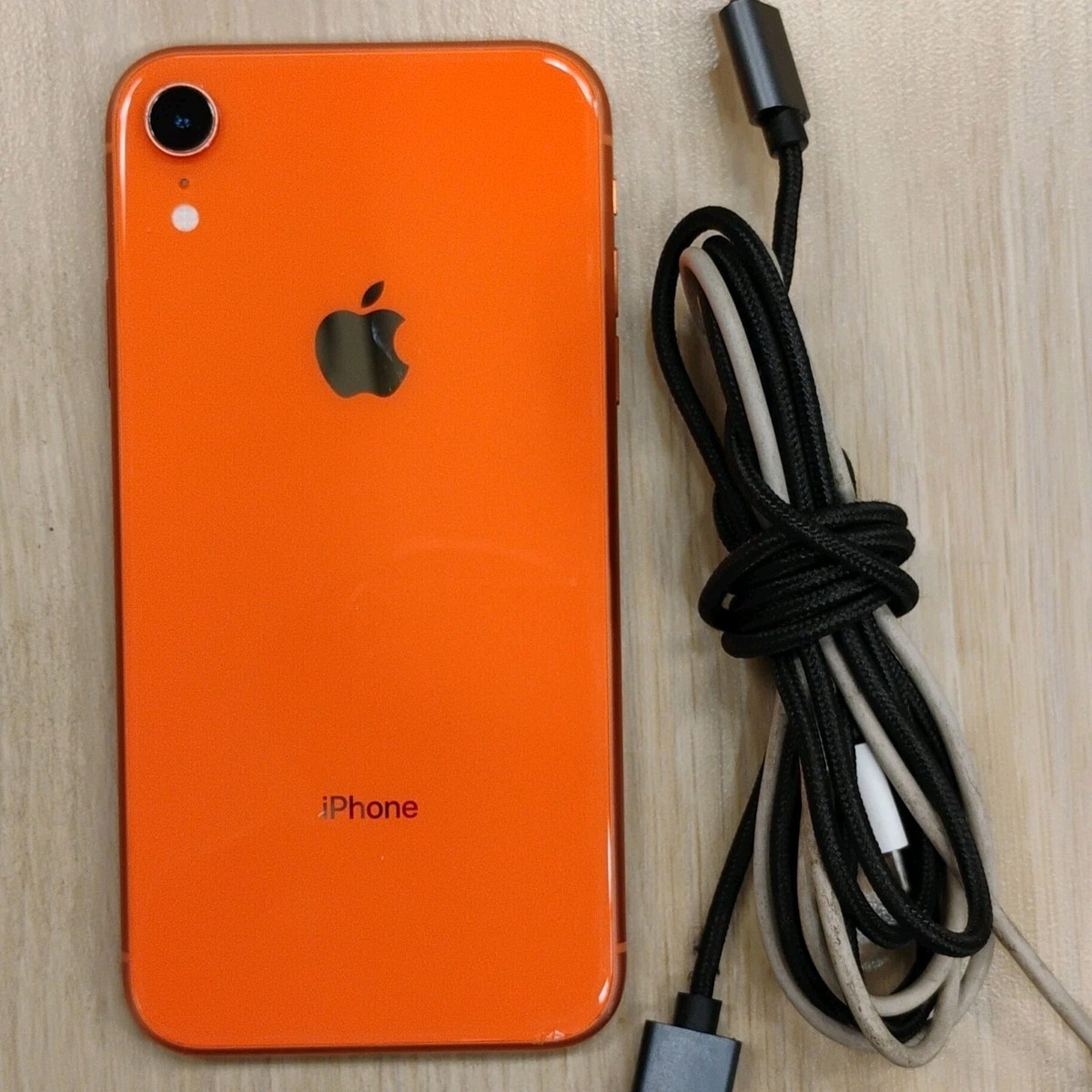 Apple iPhone XR Orange Lightning Connectivity iOS Smartphone | eBay