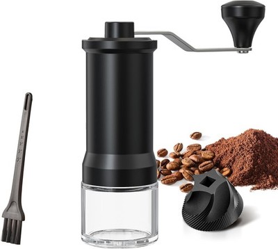 Manuelle Handkaffeemühle Hochpräzise Keramik 30 Grade Einstellbare Einstellungen