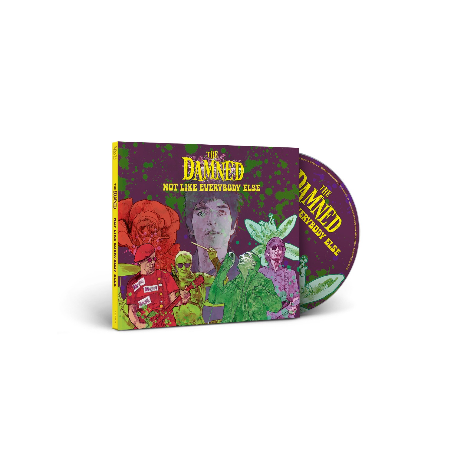 The Damned Not Like Everybody Else (CD) Album Digipak