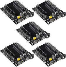 5Pcs ESP32 Development Board GPIO Breakout Board 30Pin Type-C Micro USB Dual Int