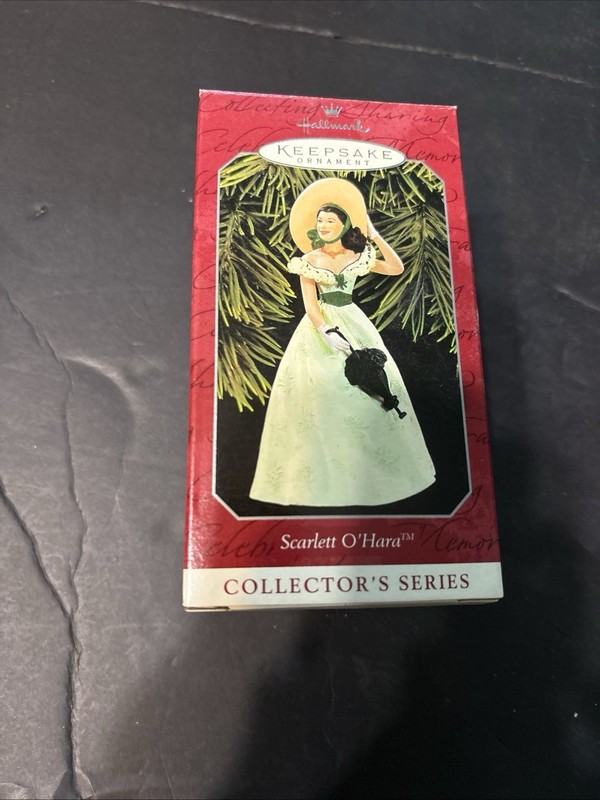 Hallmark "Scarlett O'Hara" Gone With The Wind Christmas Ornament 1998