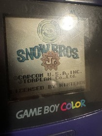 Snow Brothers Game Boy Original Nintendo Gameboy OEM Authentic NES Classic 