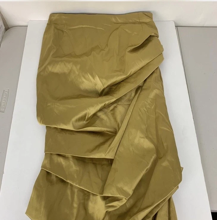 Maxi falda de hadas asimétrica Mandalay satinada Y2k talla 4 Foto 4 de 4