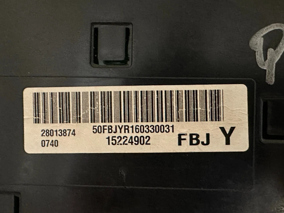 Приборная панель спидометра 2005 - 07 Buick Rendezvous 180 526 миль ВОССТАНОВЛЕНА - Изображение 3 из 3